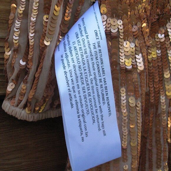 Mac Duggal 5509 SEQUINED WRAP OVER 3/4 SLEEVE GOWN - Picture 12 of 16